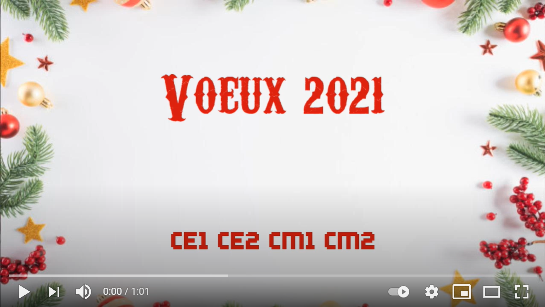 Voeux 2021