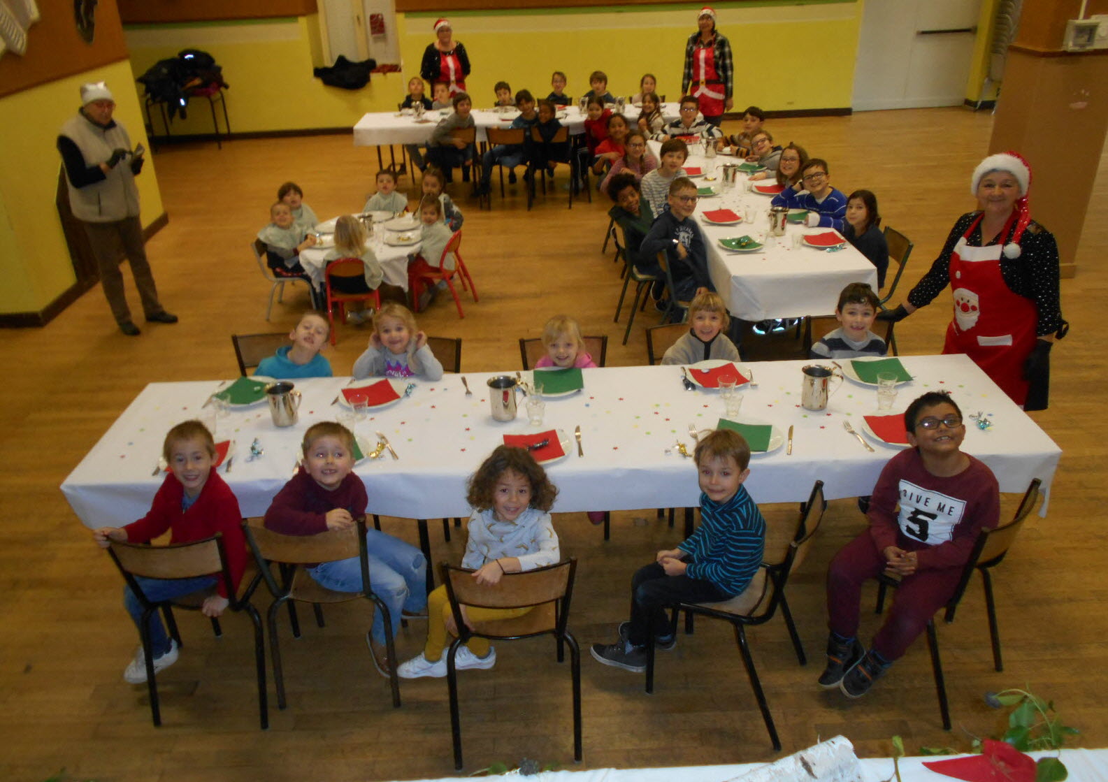 repas noel ecole